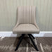 Chloe Dining Chair - Taupe Leather - CLEARANCE | Annie Mo's