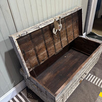 Large Rustic Storage Coffee Table  - CLEARANCE