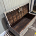 Large Rustic Storage Coffee Table  - CLEARANCE