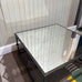 Mirrored Coffee Table 90cm Square - CLEARANCE