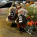 Girl and Boy In Orange Dress and Trousers 11cm