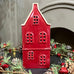 Red Ceramic LED Townhouse - Size Choice | Annie Mo's