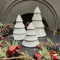Glazed Ceramic Tree Decoration - Size Choice