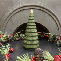 Green Ceramic Tree 19cm
