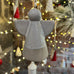 Porcelain Hanging Angel Decoration 8cm