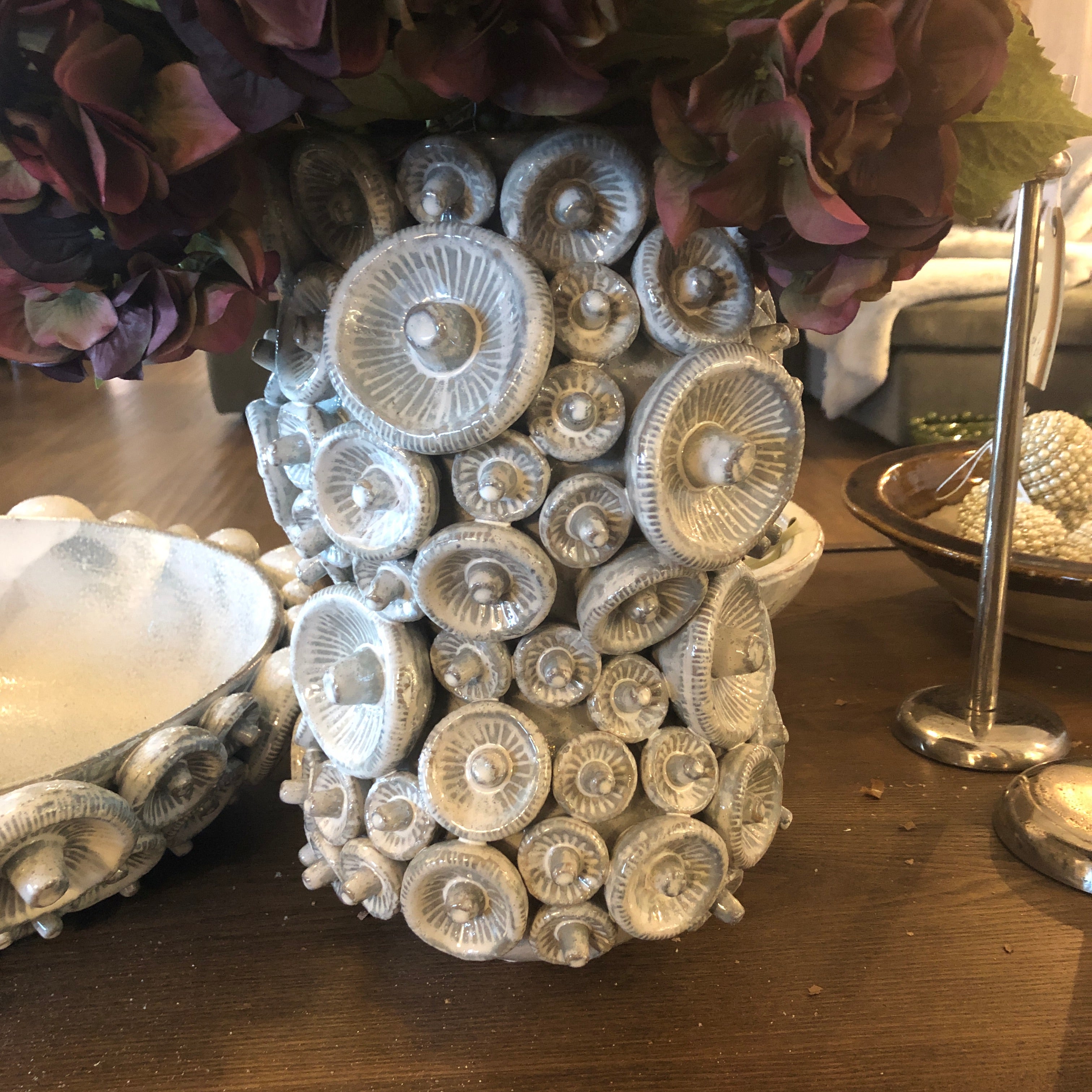 Fungi Glazed Troop Vase 37cm | Annie Mo's