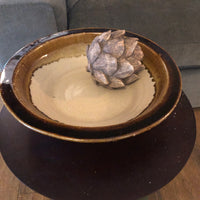 Salt Glaze Terracotta Bowl 38cm | Annie Mo's