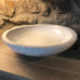 Antiqued White Glazed Bowl 37cm
