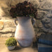 Distressed Terracotta Vase with Handles 37cm