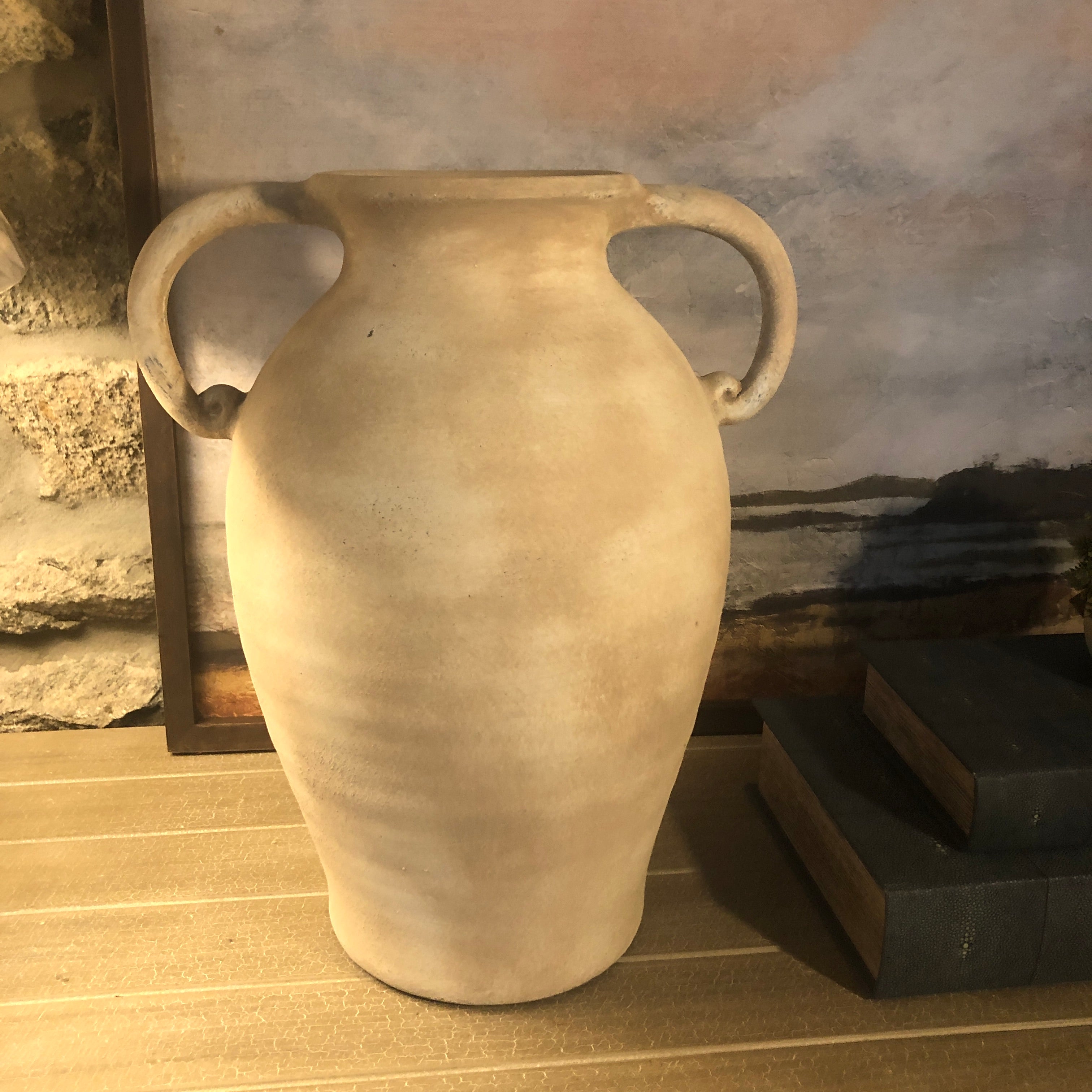 Large Terracotta Amphora Vase 40cm | Annie Mo's