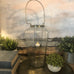 Tall Glass Lantern Candle Holder 32cm