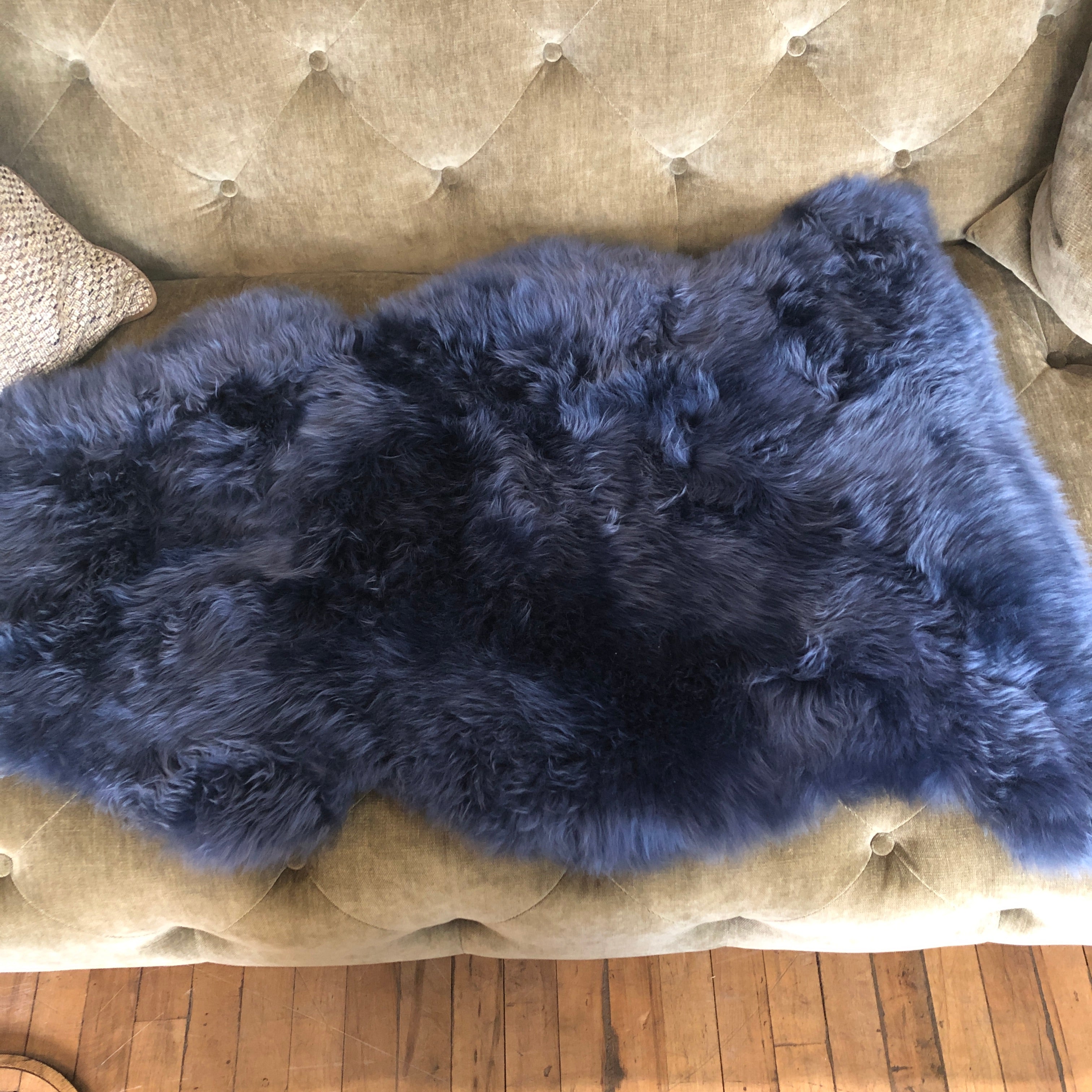Sheepskin - Standard Size - Indigo