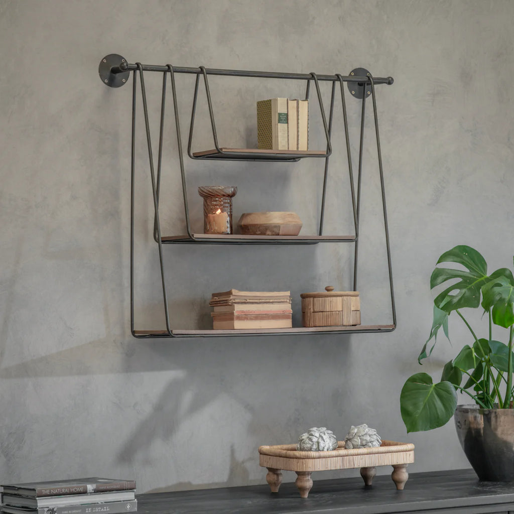 Avondale Three Tiered Swing Shelf 85cm Wide