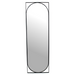 Isaac Black Metal Mirror 117cm | Annie Mo's