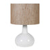 Lamp with Linen Shade 49cm  | Annie Mo's E