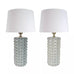 Tall Lamp Bobble With White Shade 70cm