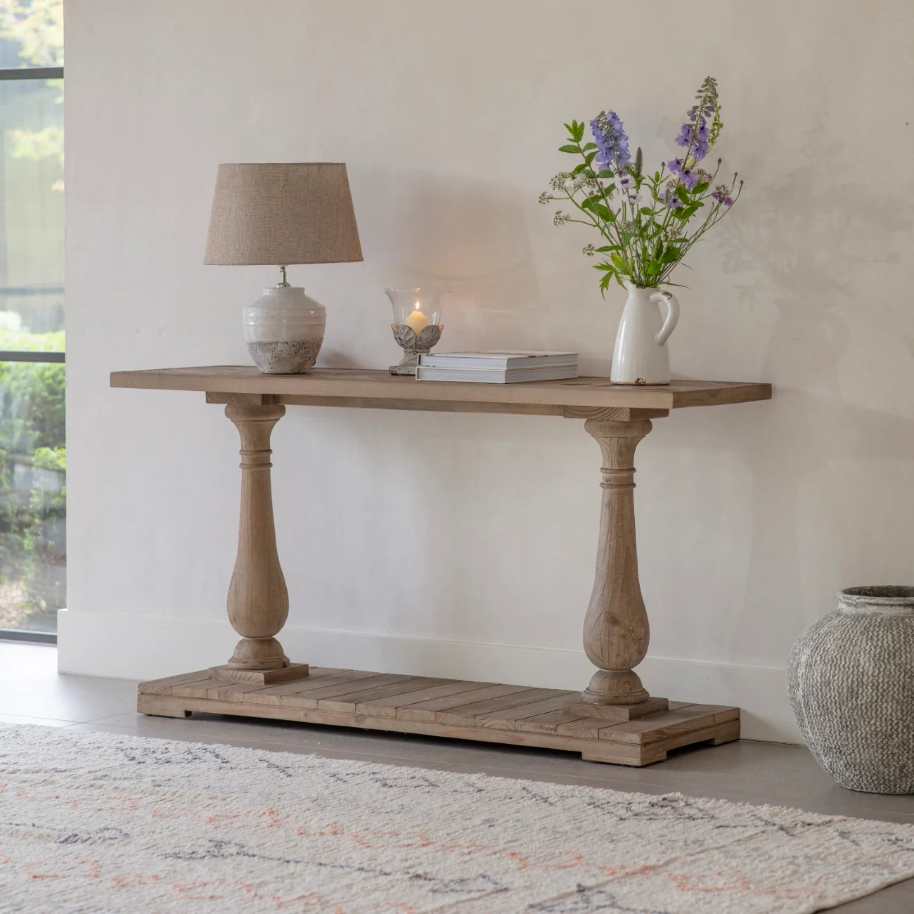 Brampton Recycled Pine Console Table 75cm | Annie Mo's