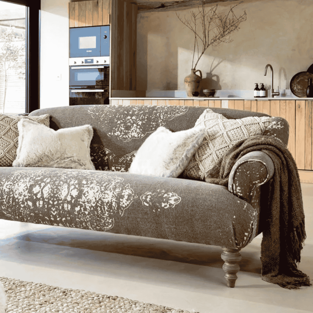Jacaranda Petite Sofa - Bagru Fabrics