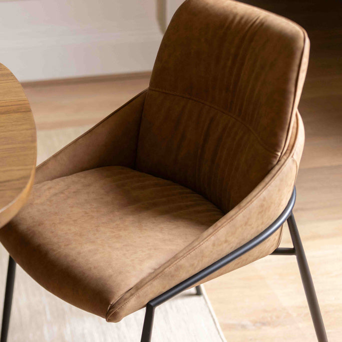 Jackson Dining Chair (Tan) Pair C