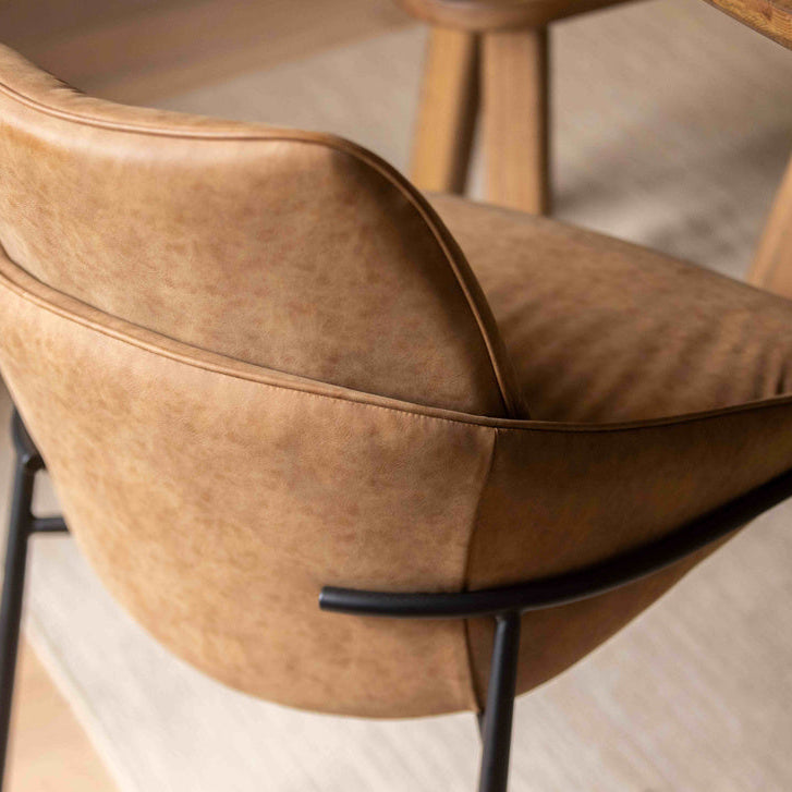 Jackson Dining Chair (Tan) Pair D
