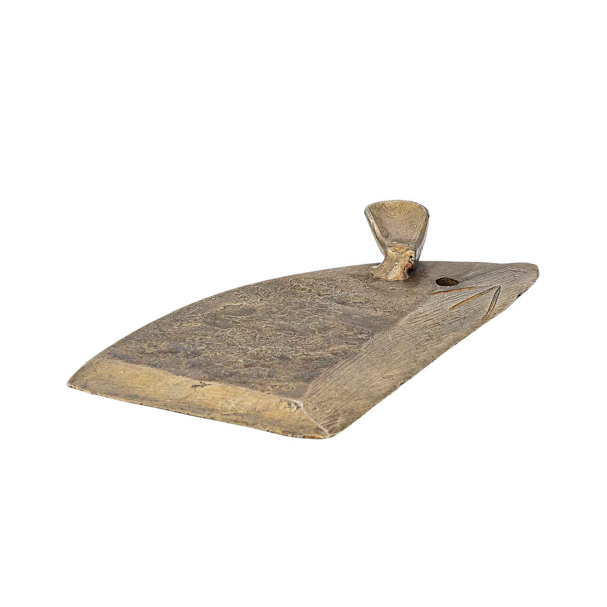 Jeremiah Cheese Utensil, Brass, Iron 10cm-D