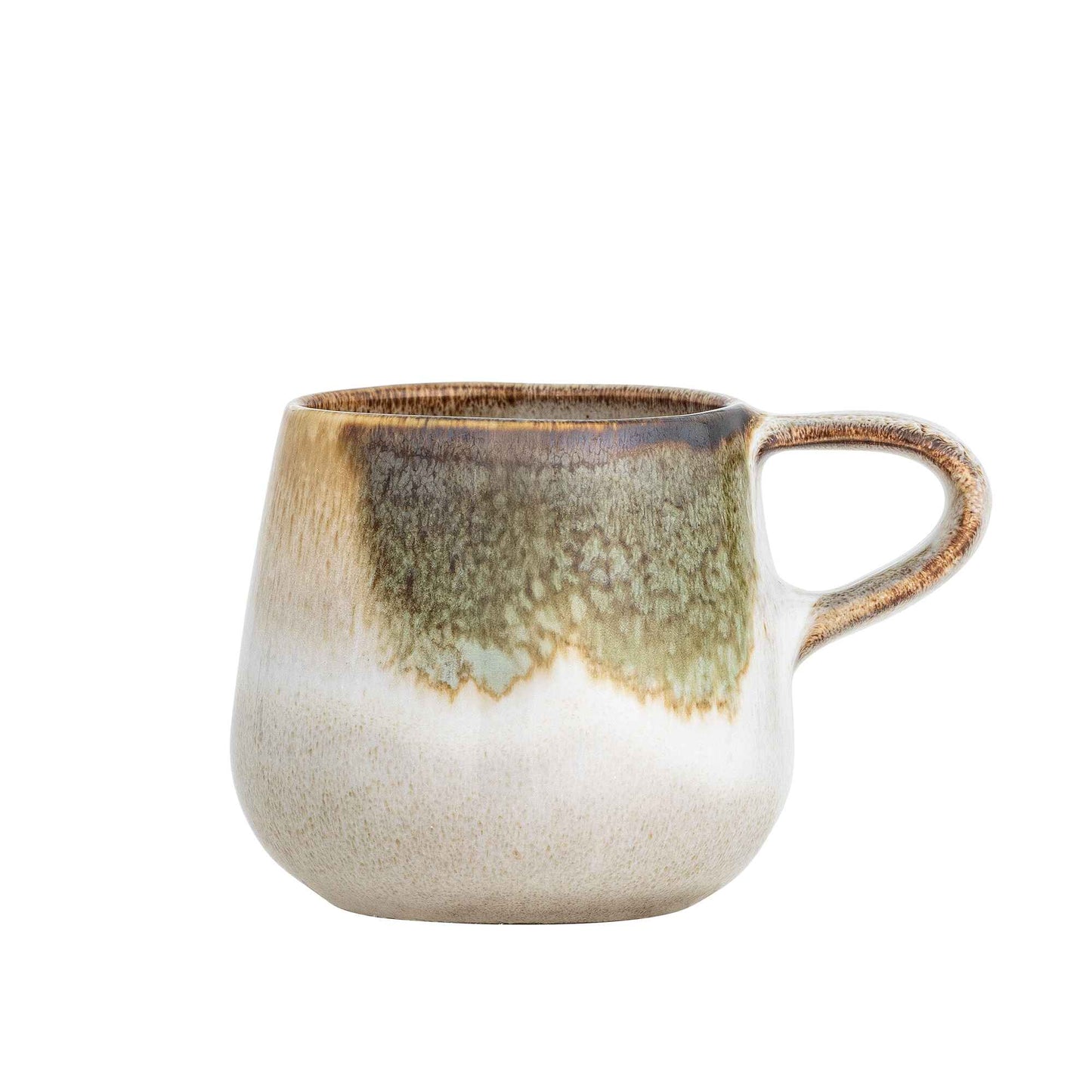 Jules Cup, Green, Stoneware | Annie Mo's-C