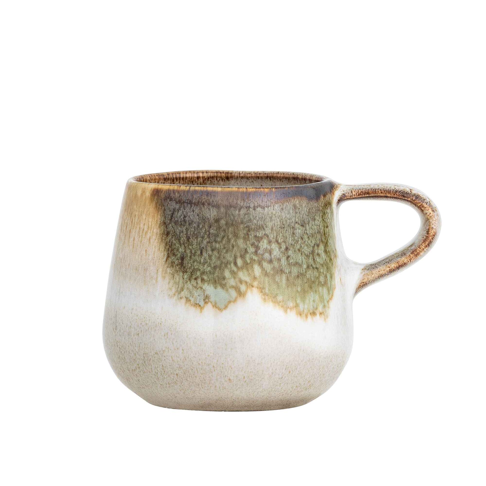 Jules Cup, Green, Stoneware | Annie Mo's-C