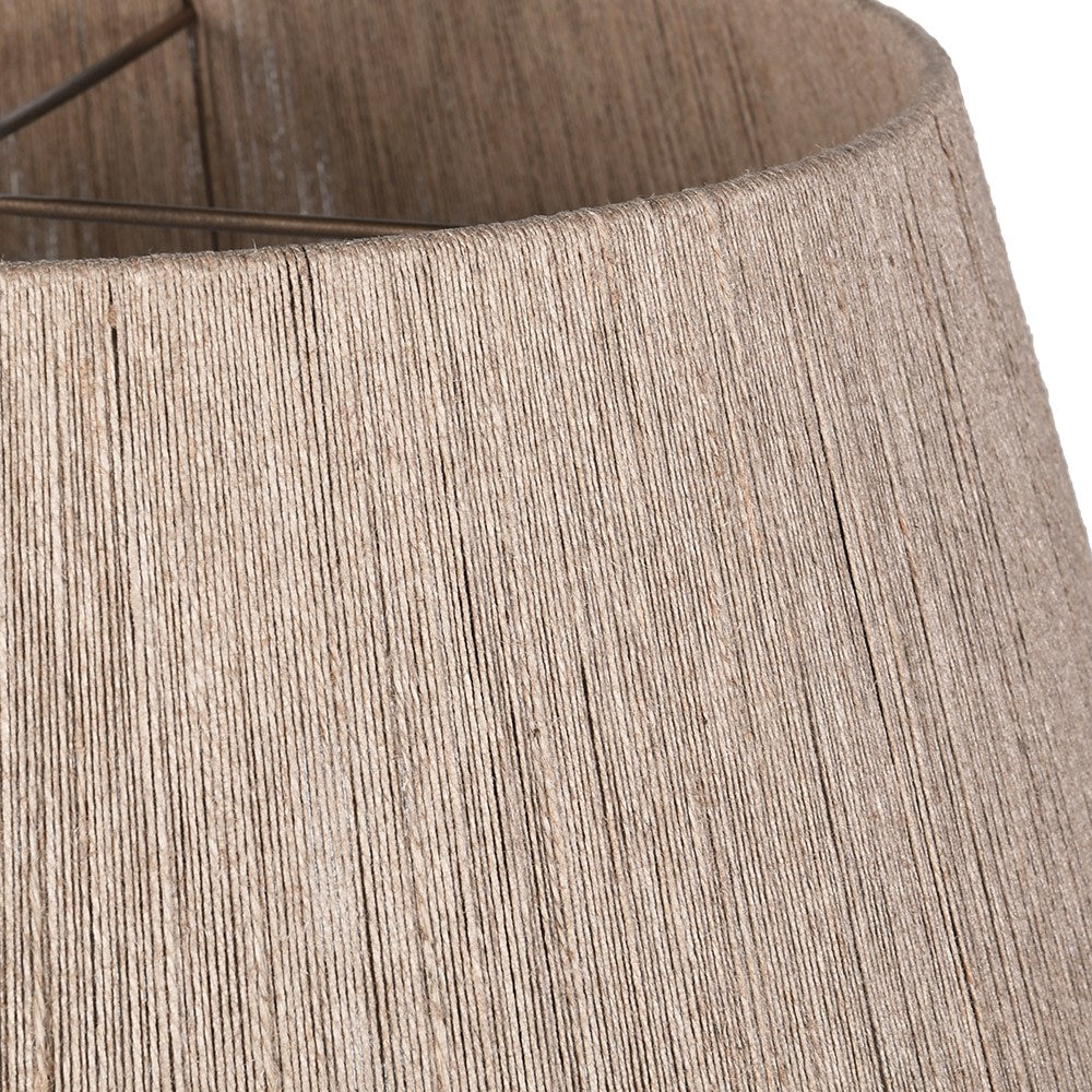 Jute Woven Ceiling Light-B