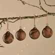 Kancha Baubles - Mocha (Set of Four) 8cm | Annie Mo's