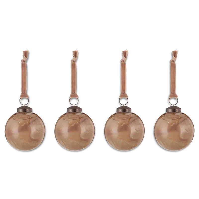 Kancha Bauble - Mocha 8cm-C