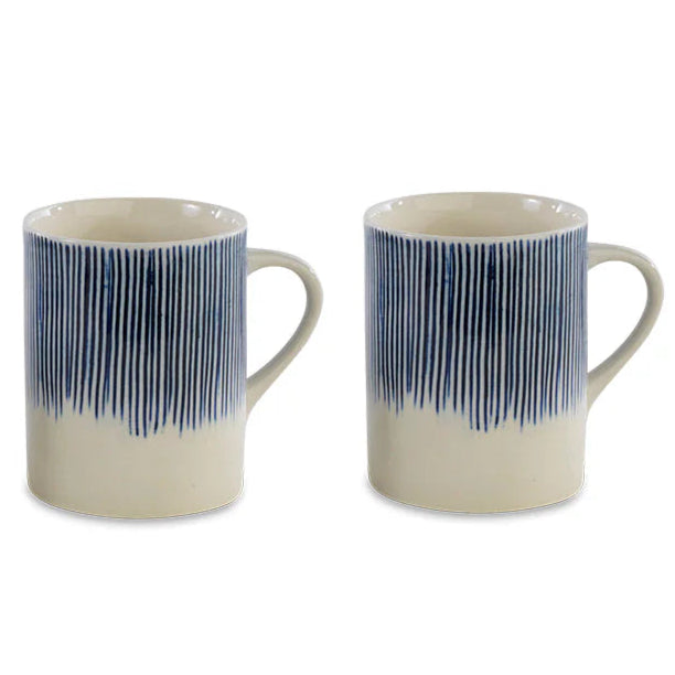 Caruma Ceramic Mug - Blue - Large