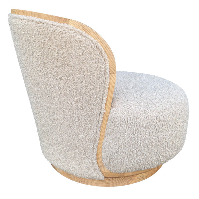 Keiichi Abingdon Swivel Accent Chair-D