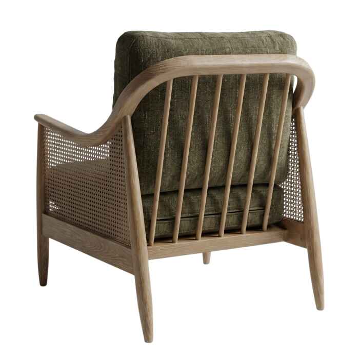 Keiichi Chadlington Accent Chair in Bottle Green-E