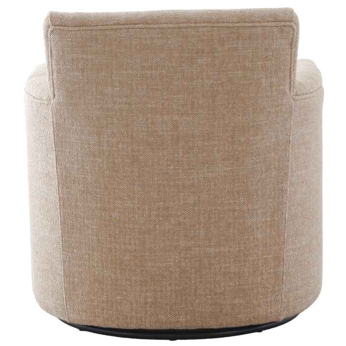 Keiichi Paxford Swivel Chair in Camel-C