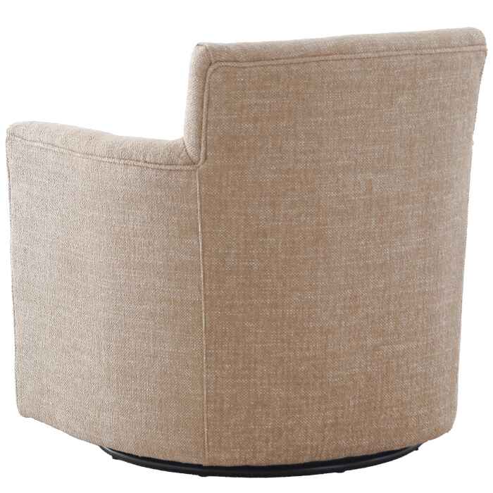 Keiichi Paxford Swivel Chair in Camel-B