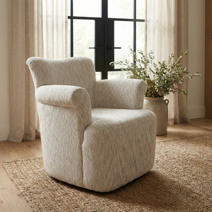 Keiichi Witney Swivel Armchair