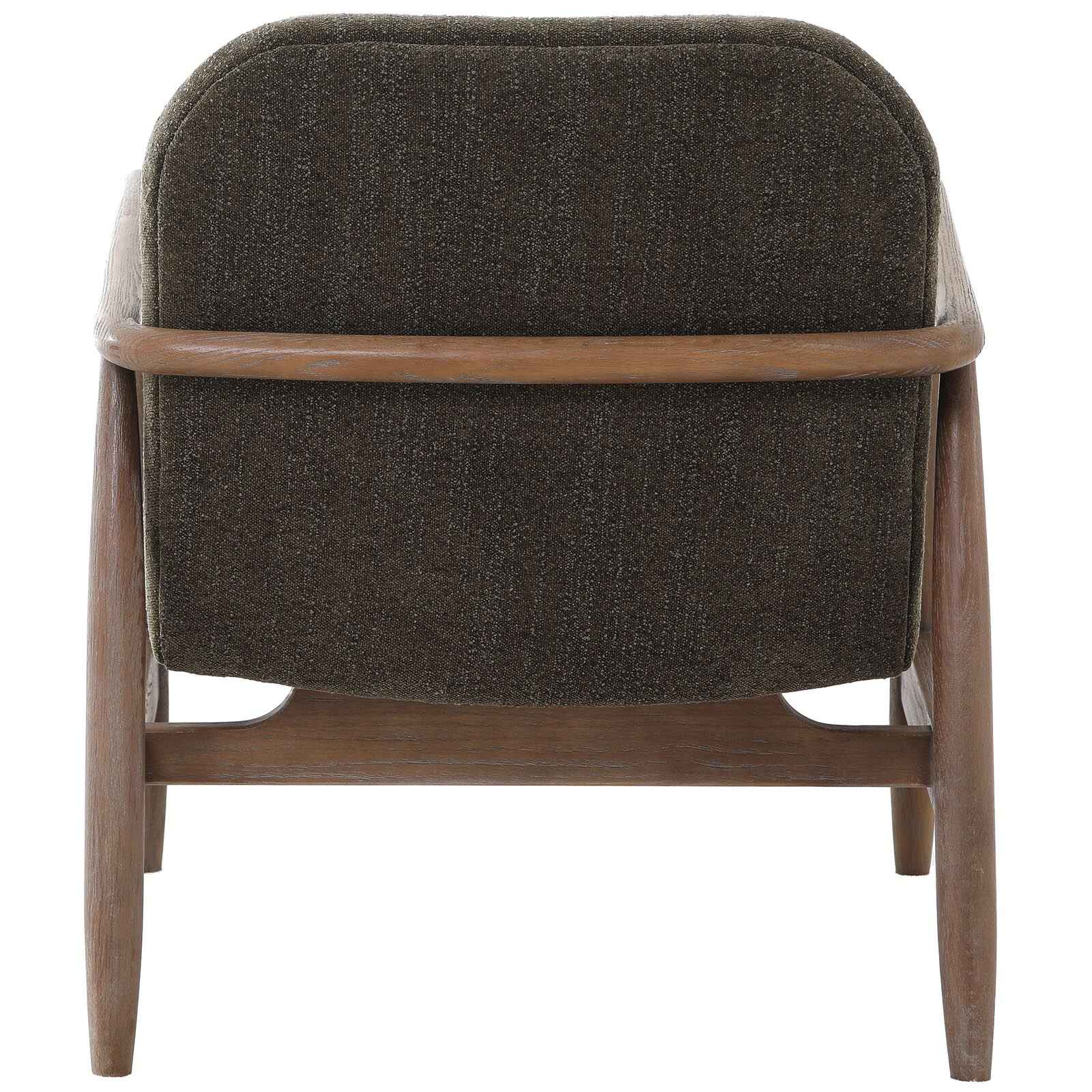 Keiichi Ilmington Accent Chair in Bottle Green-F