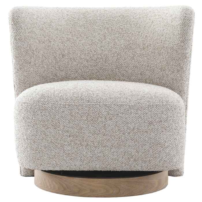 Keiichi on the Swivel Accent Chair-C