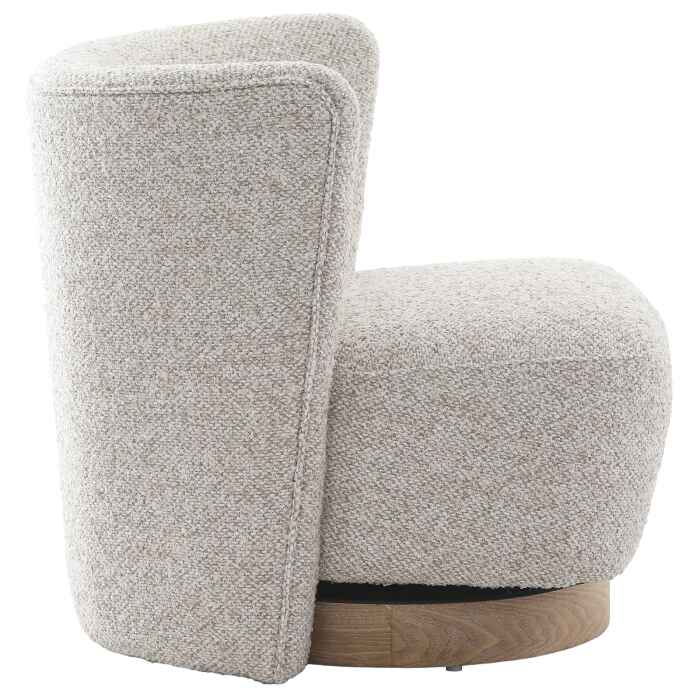 Keiichi on the Swivel Accent Chair-D