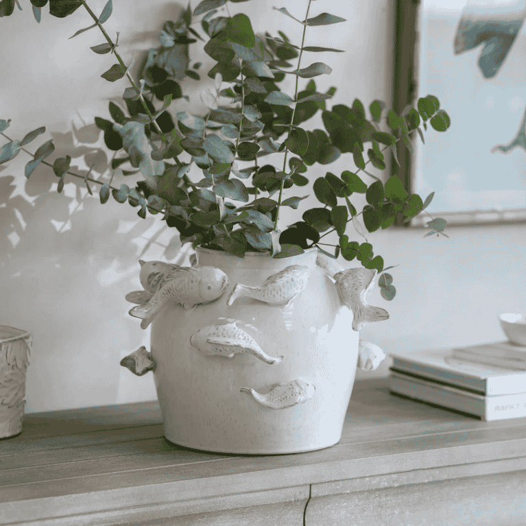 Kersey Fish Vase 36cm | Annie Mo's