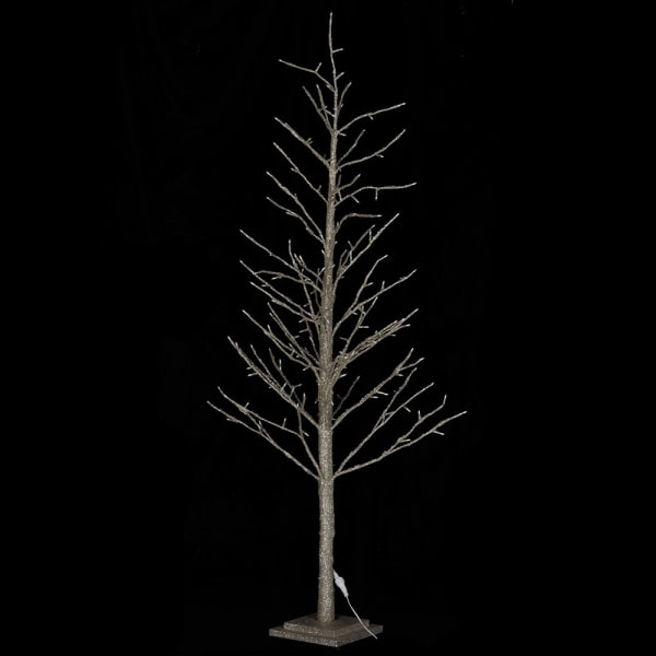 LED Champagne Twig Tree with 186 Lights - 152cm