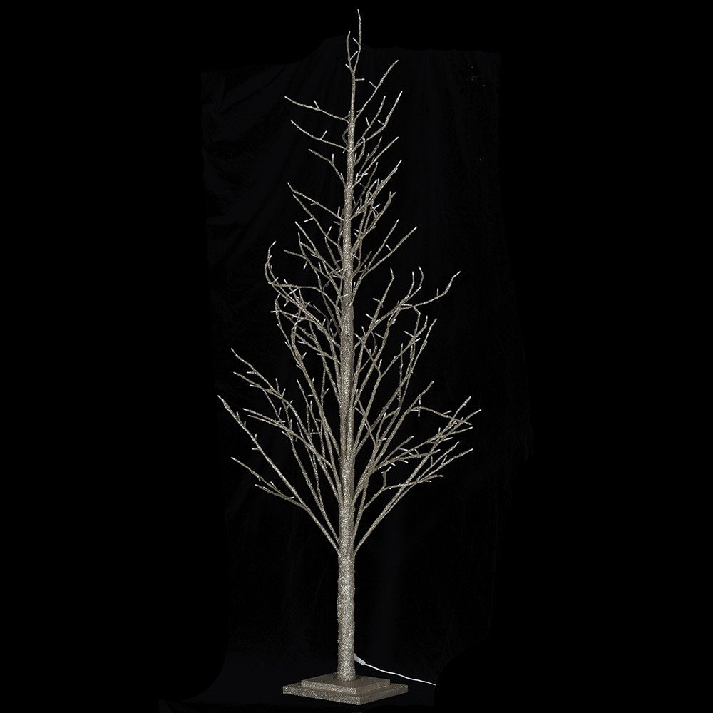 LED Champagne Twig Tree with 270 Lights - 180cm-B