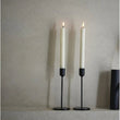 LED Dinner Candle Set of Two - White | Annie Mo's
