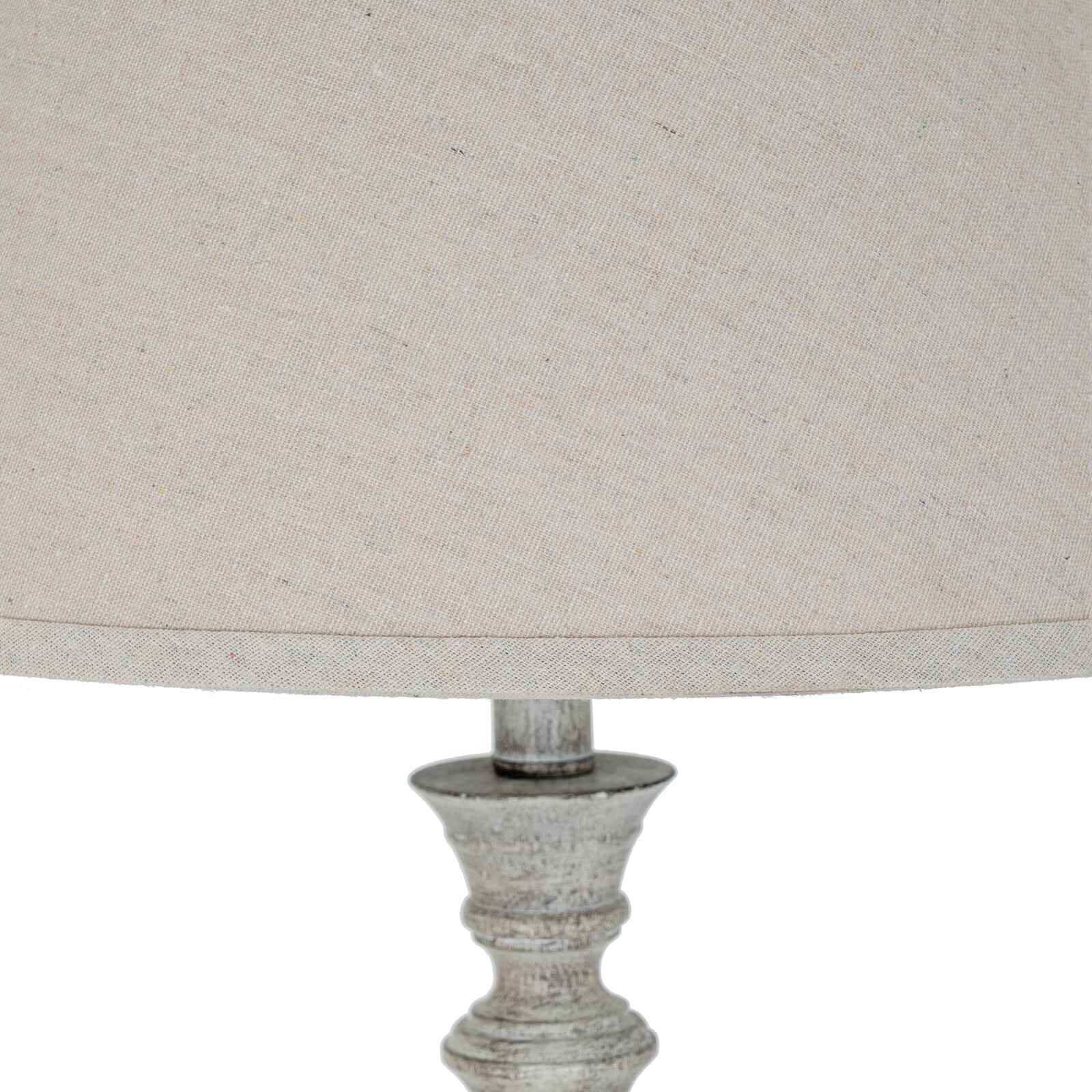 Liora Table Lamp With Linen Shade 41cm-B