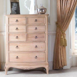Limoges Eight Drawer Tall Chest of Drawers