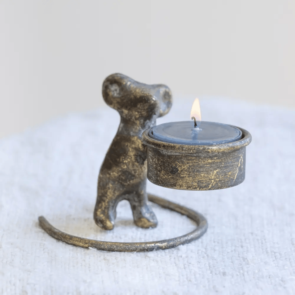 Milton Mouse Tealight Holder | Annie Mo's 