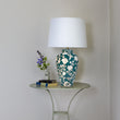 Lamp Grandiflora With White Shade 71cm