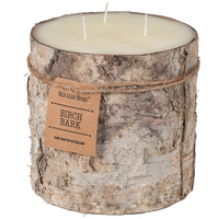 Large Birch Bark Candle 15cm | Annie Mo's