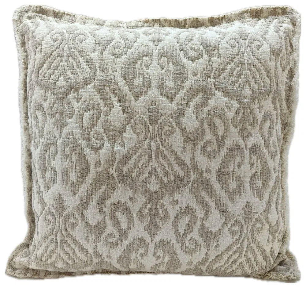 Large Ikara Natural Cushion 50 x 50cm | Annie Mo's
