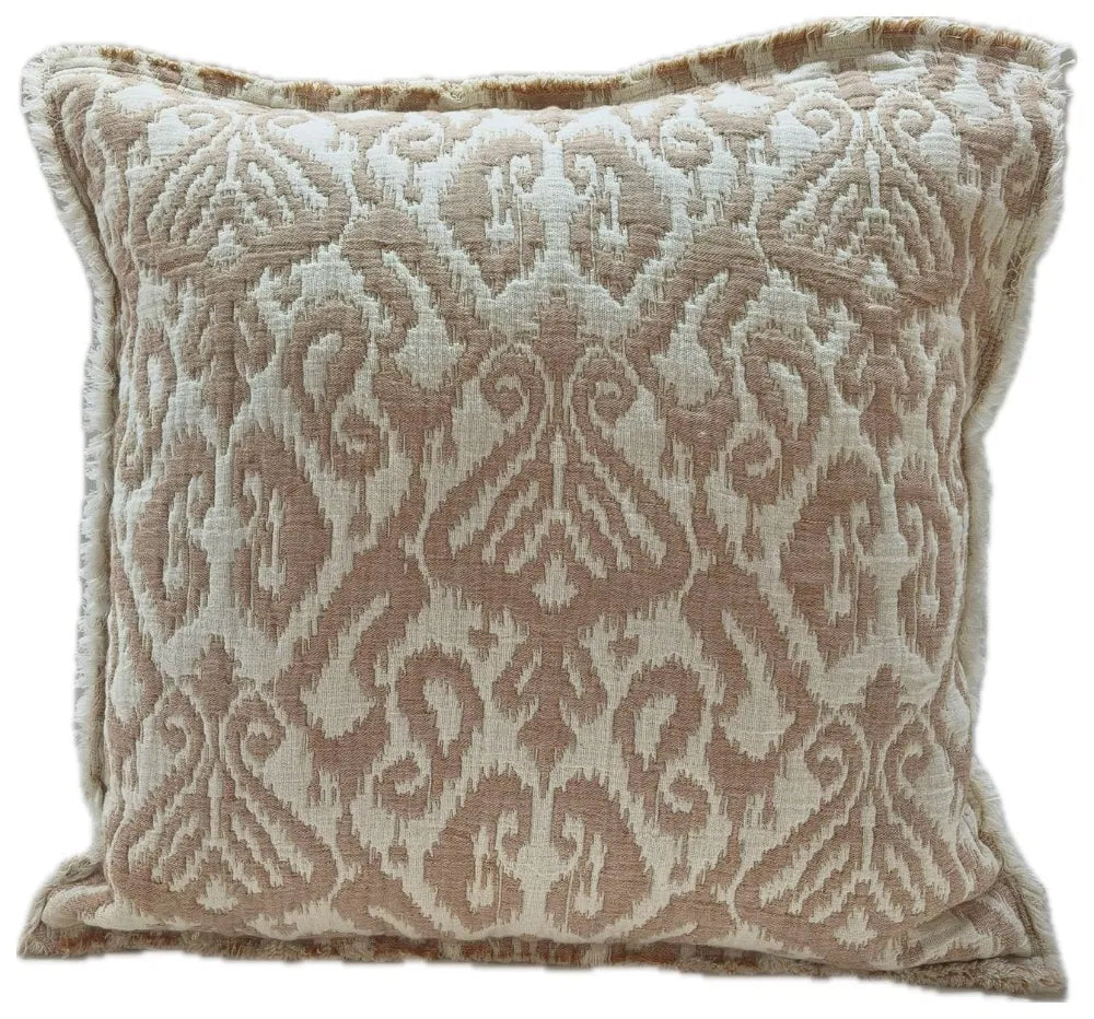 Large Ikara Rust Cushion 50 x 50cm | Annie Mo's